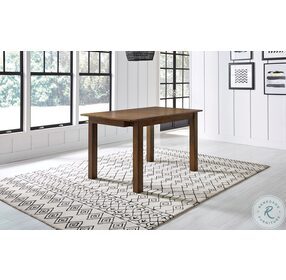 Mariposa Rustic Whiskey Leg Extendable Counter Height Dining Table