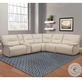 Spartacus Oyster Power Reclining Sectional