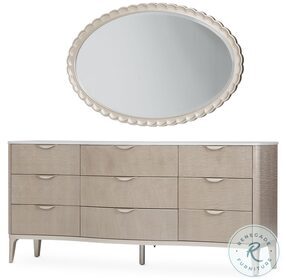Malibu Crest Blush Dresser with Mirror
