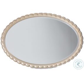 Malibu Crest Chardonnay Oval Wall Mirror