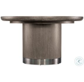 Modern Mood Dark Brown Round Extendable Dining Table