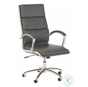 Office 500 Dark Gray High Back Swivel Adjustable Executive Chair