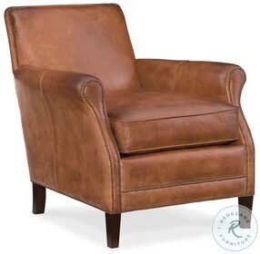 Royce Checkmate Rook Leather Club Chair