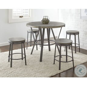 Portland Gray Counter Height Dining Room Set