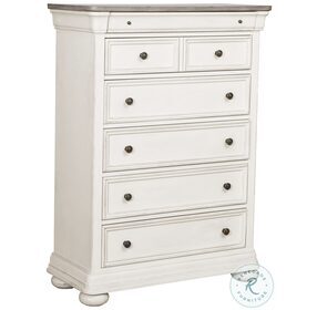 Lafayette Wood Tone And Fresh White Painted Chest