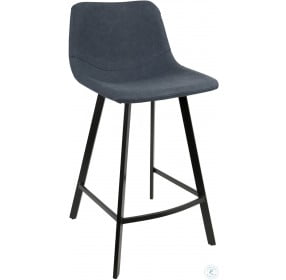 Outlaw Blue Counter Stool Set of 2