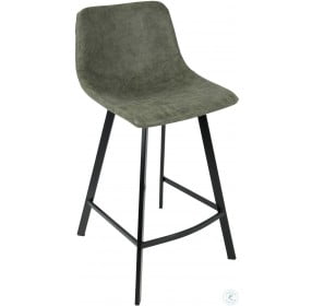 Outlaw Green Counter Stool Set of 2