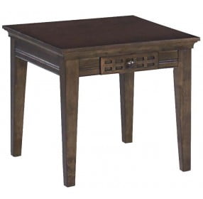Casual Traditions Walnut End Table