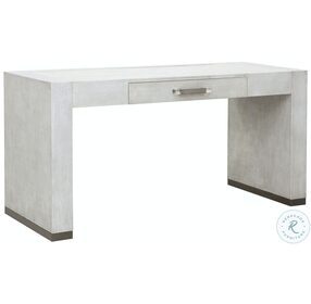 P301628 French Grey Linen Writing Desk