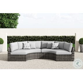 Harbor Court Gray 2 Piece Outdoor Sectional