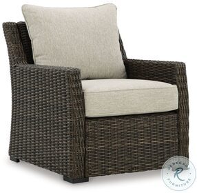 Brook Ranch Brown Outdoor Lounge Chair