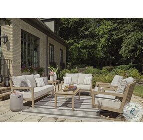 Hallow Creek Driftwood Outdoor Occasional Table Set