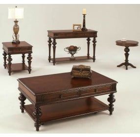 Mountain Manor Heritage Cherry Occasional Table Set