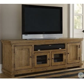 Willow Distressed Pine 74" Console