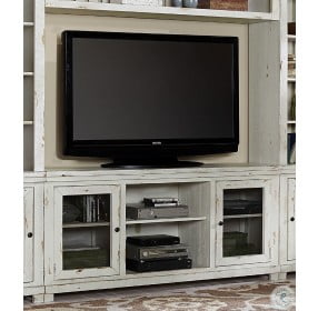 Willow Distressed White 68" Console