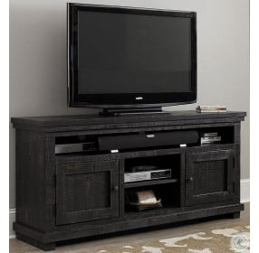 Willow Distressed Black 64" Console