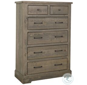 Meadow Distressed Weathered Gray Drawer Chest
