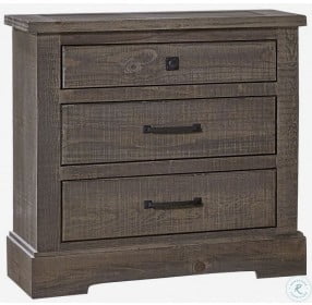 Meadow Distressed Weathered Gray Nightstand
