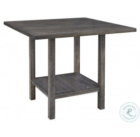 Muses Distressed Dove Gray Counter Height Dining Table