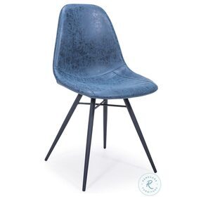 Paris Dark Blue Dining Chair Set of 2