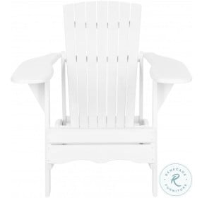 Mopani White Outdoor Chair