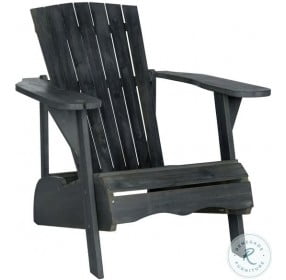 Vista Dark Slate Gray Outdoor Adirondack Chair