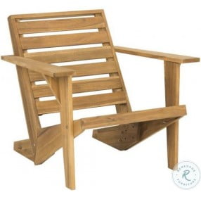 Lanty Natural Outdoor Adirondack Chair