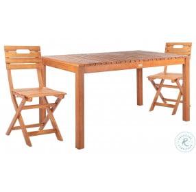 Dores Natural Outdoor Dining Room Set