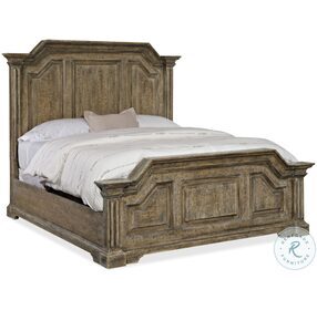 Bradshaw Medium Wood Tone Queen Panel Bed