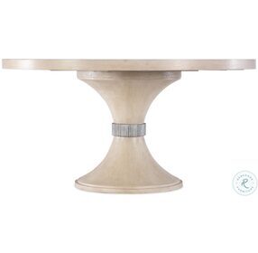 Nouveau Chic Sandstone Round Dining Table