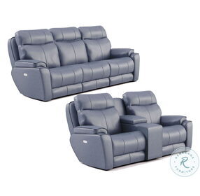 Show Stopper Horizon Reclining Living Room Set with Power Headrest and SoCozi Massage
