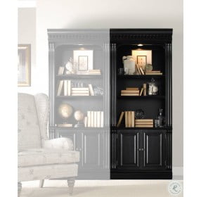 Telluride Black Bunching Bookcase