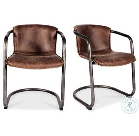 Benedict Brown Dining Chair Set Of 2