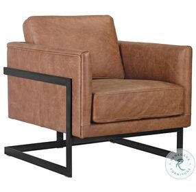 Luxley Brown Club Chair