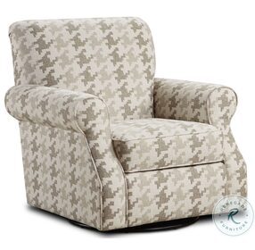 Basic Wool Blass Berber Swivel Accent Chair