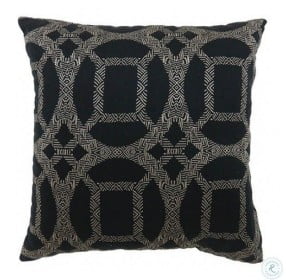Dior Black Large Pillow Set Of 2