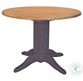 Port Townsend Grey And Seaside Pine 42" Extendable Dining Table