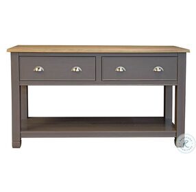 Port Townsend Grey And Seaside Pine Sideboard
