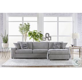 Tristan  Shadow Gray 2 Piece Chaise Sectional