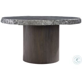 Cahill Gray Brown Round Dining Table