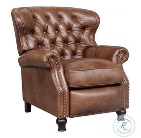 Presidential Wenlock Tawny Leather Recliner