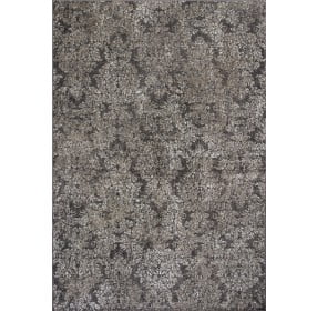 Provence Taupe And Sand Damask Extra Large Rug