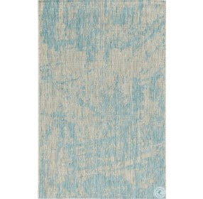 Provo Teal Strokes Extra Large Area Rug