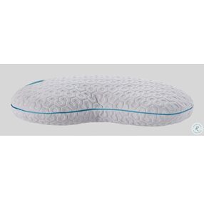 Pulse White And Blue Personal Performance Extra Firm Pillow