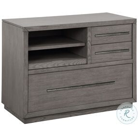 Pure Modern Soft Moonstone Functional File Cabinet