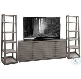 Pure Modern Soft Moonstone 3 Piece Small Entertainment Wall
