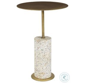 Gabriel Gold Accent Table