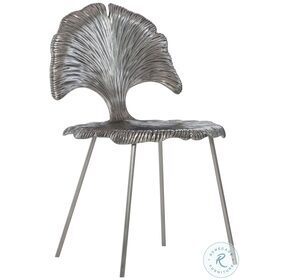 Felicity Shiny Nickel Metal Chair