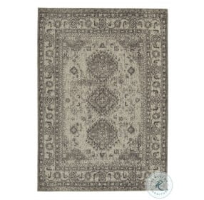 Laycie Cream Taupe And Charcoal Large Rug