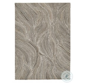Wysleigh Ivory Brown And Gray Large Rug